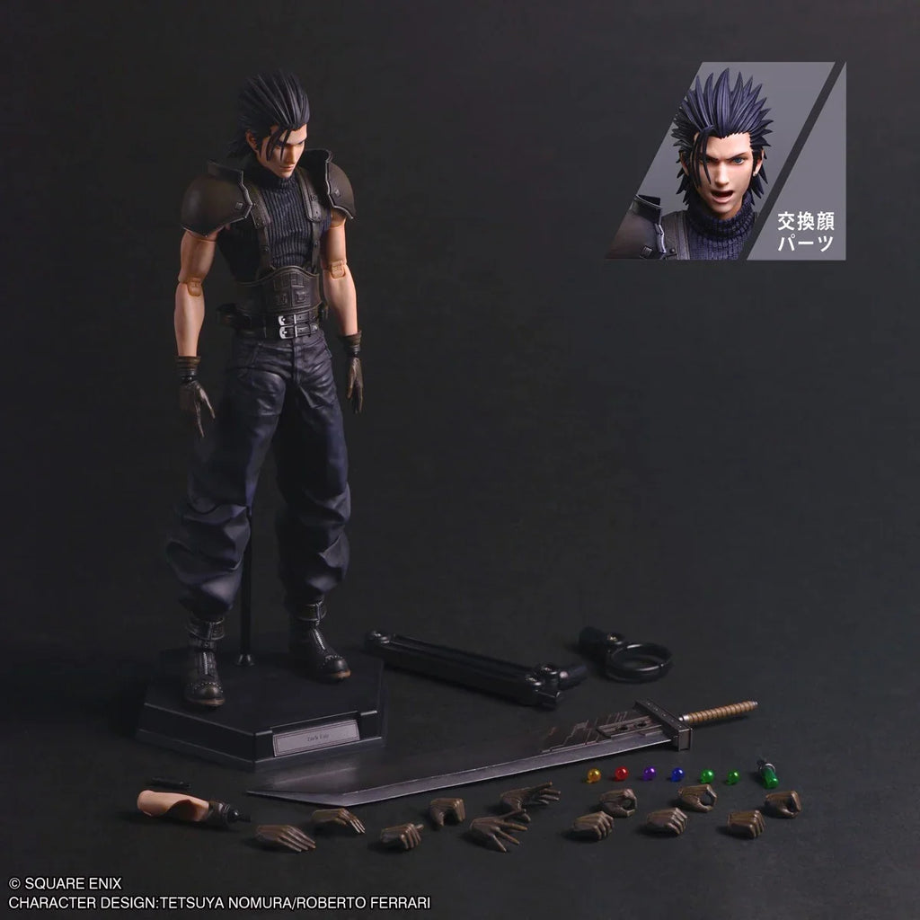 Square Enix Zack Fair SOLDIER Class 1st Play Arts Kai Figure