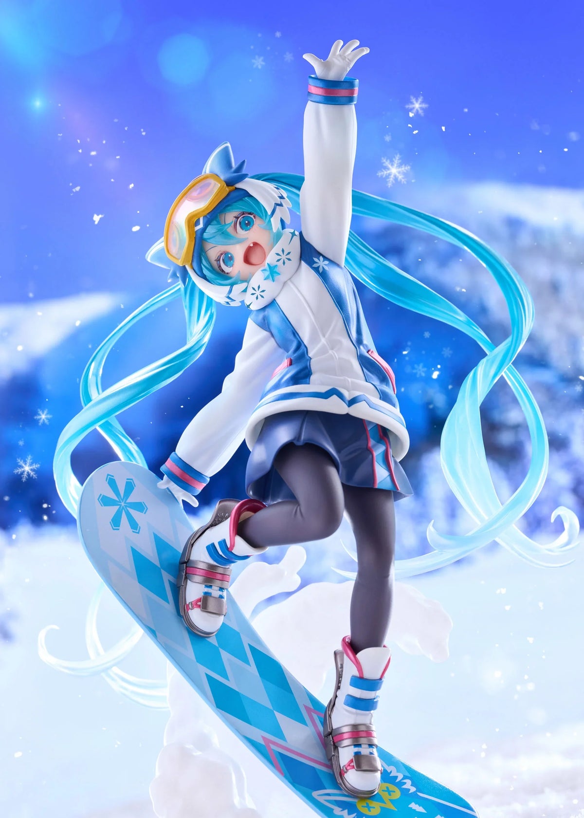 Taito Hatsune Miku Figure Snow Miku All Stars 2016 Purple 21 cm