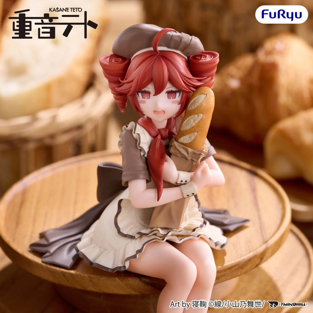 FuRyu Kasane Teto Bakery Ver. Noodle Stopper Figure with Baguette