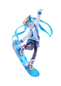 Taito Hatsune Miku Figure Snow Miku All Stars 2016 Purple 21 cm