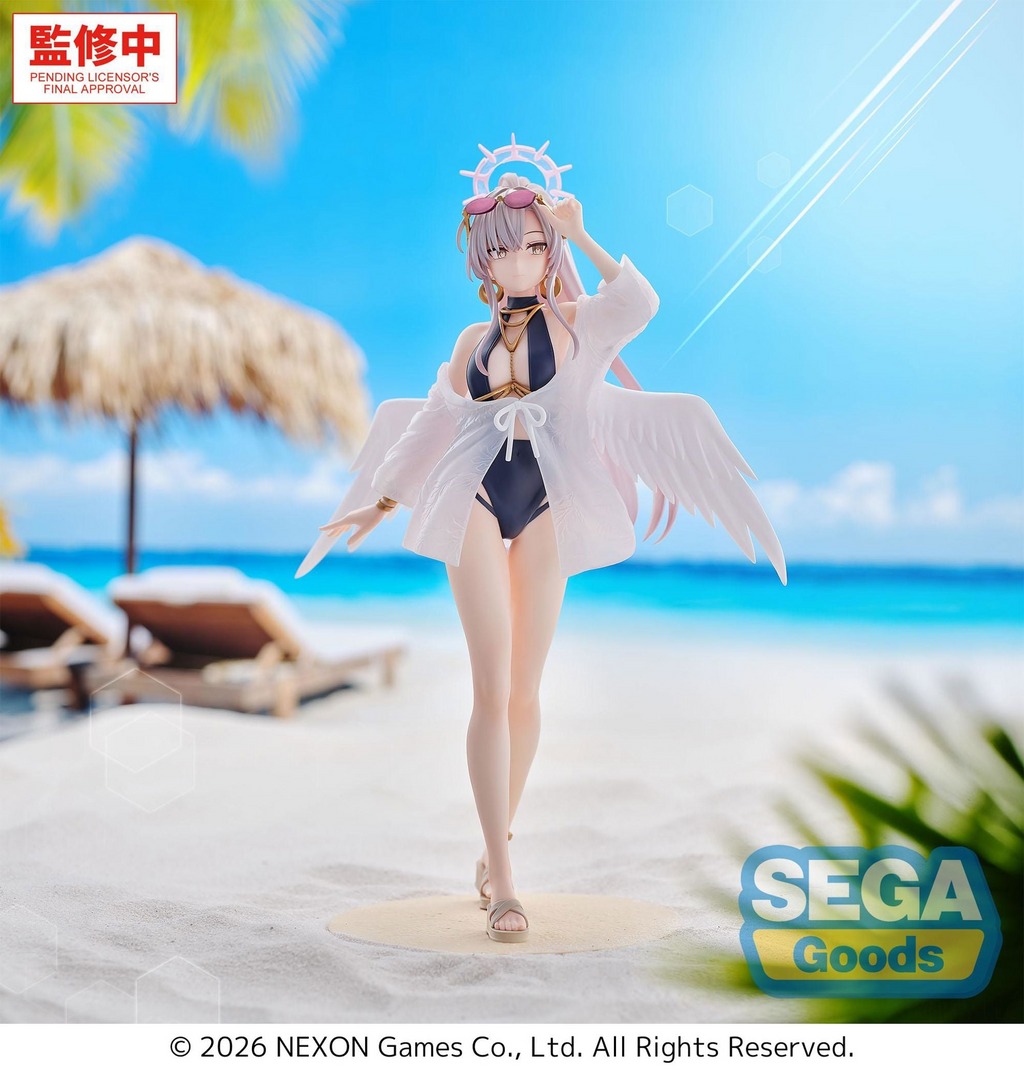 Sega Nagisa Figure Blue Archive Swimsuit Collectible 16cm