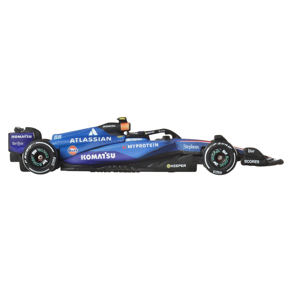 Hot Wheels Premium Atlassian Williams Racing 2025 Formula 1® Team #55