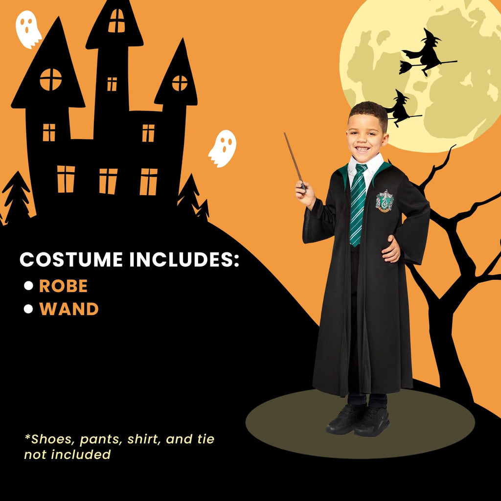 Harry Potter House Slytherin Child Costume Robes
