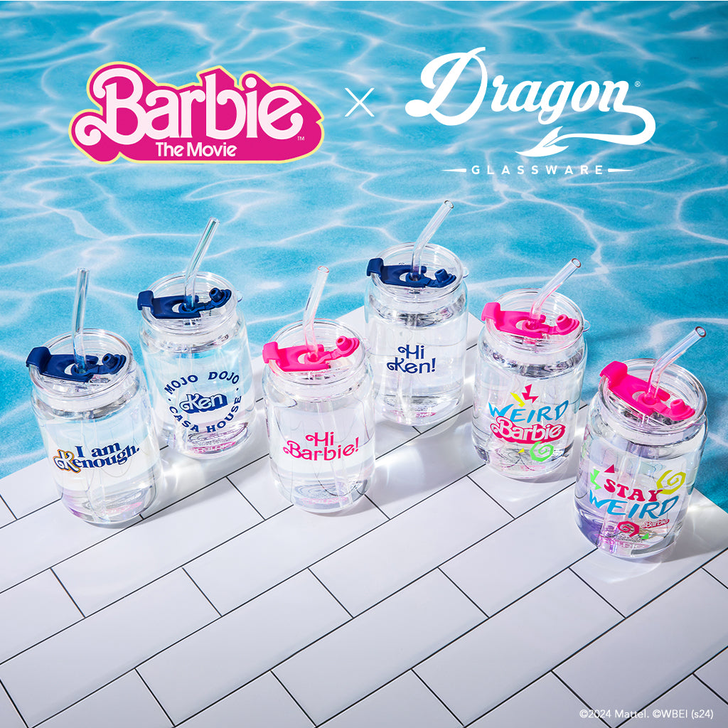 Barbie™ the Movie X Dragon Glassware® Weird Barbie™ Drinking Glasses
