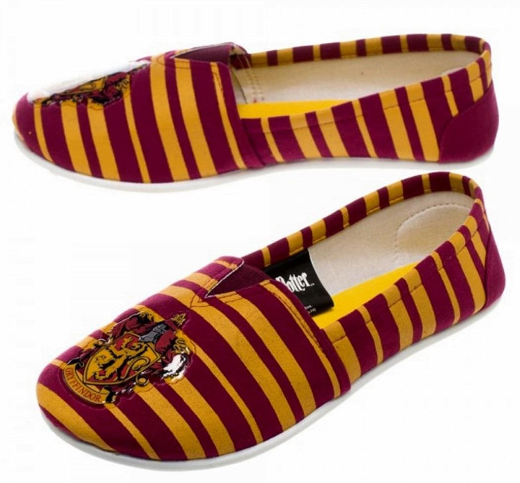 Harry Potter Gryffindor Canvas Slip On Shoes