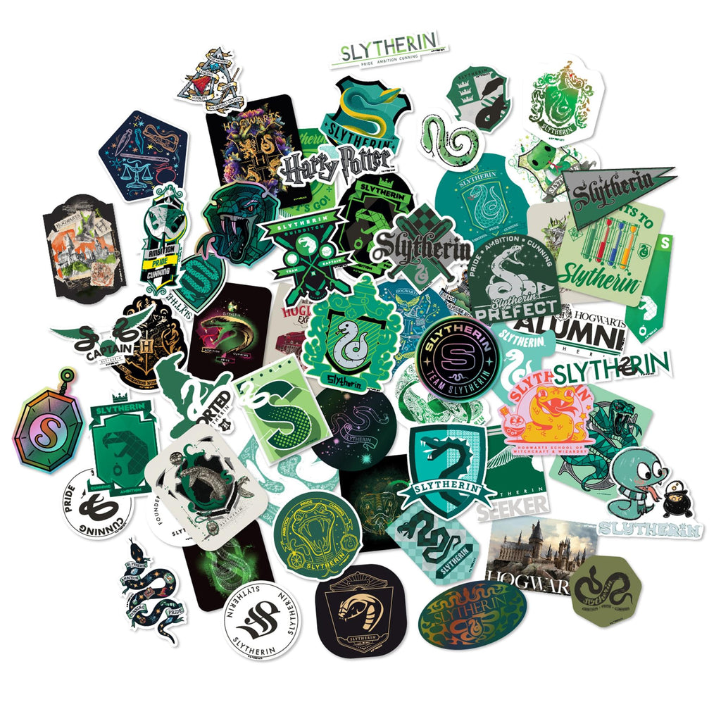 Harry Potter House Slytherin Vinyl Decal 60-Pack