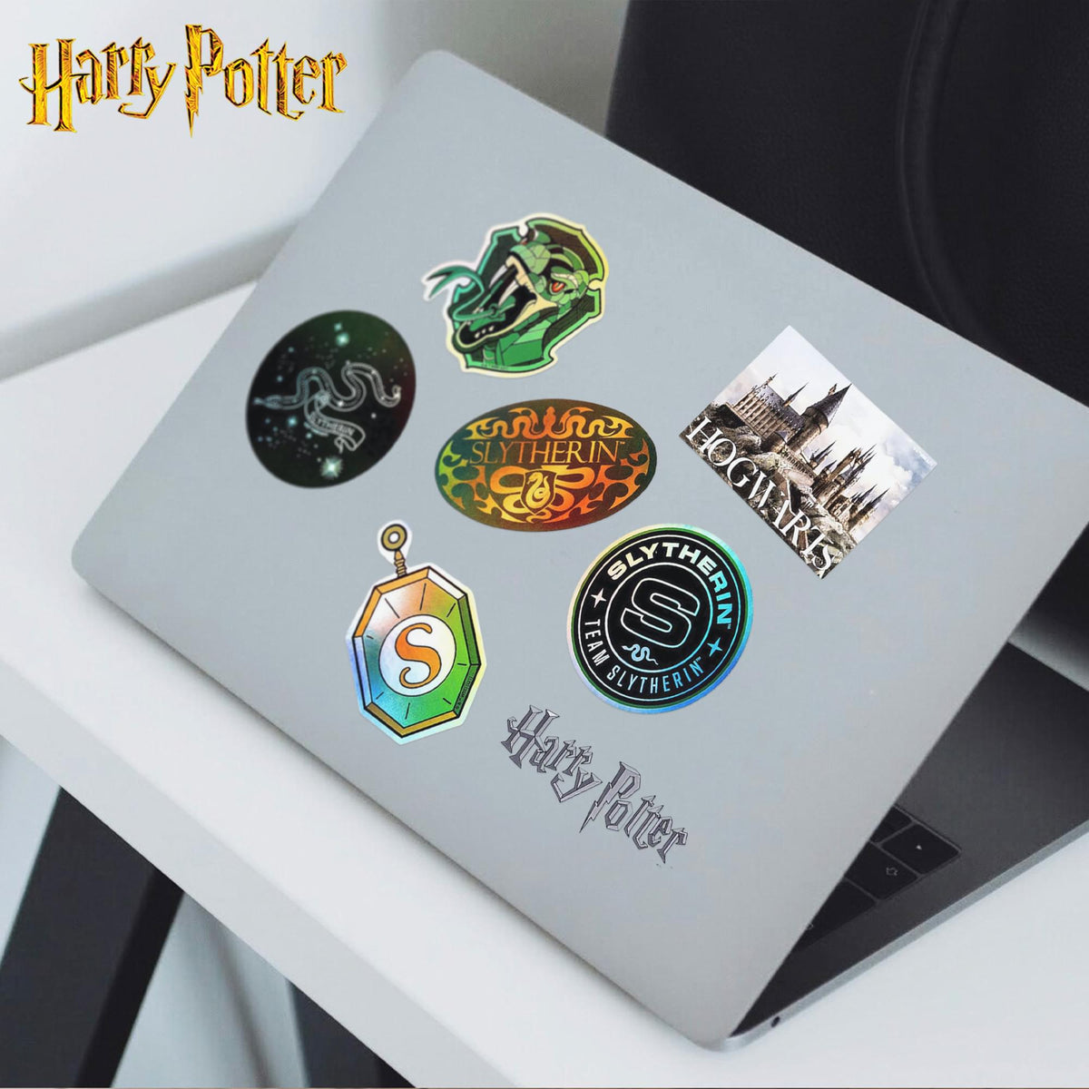 Harry Potter House Slytherin Vinyl Decal 60-Pack