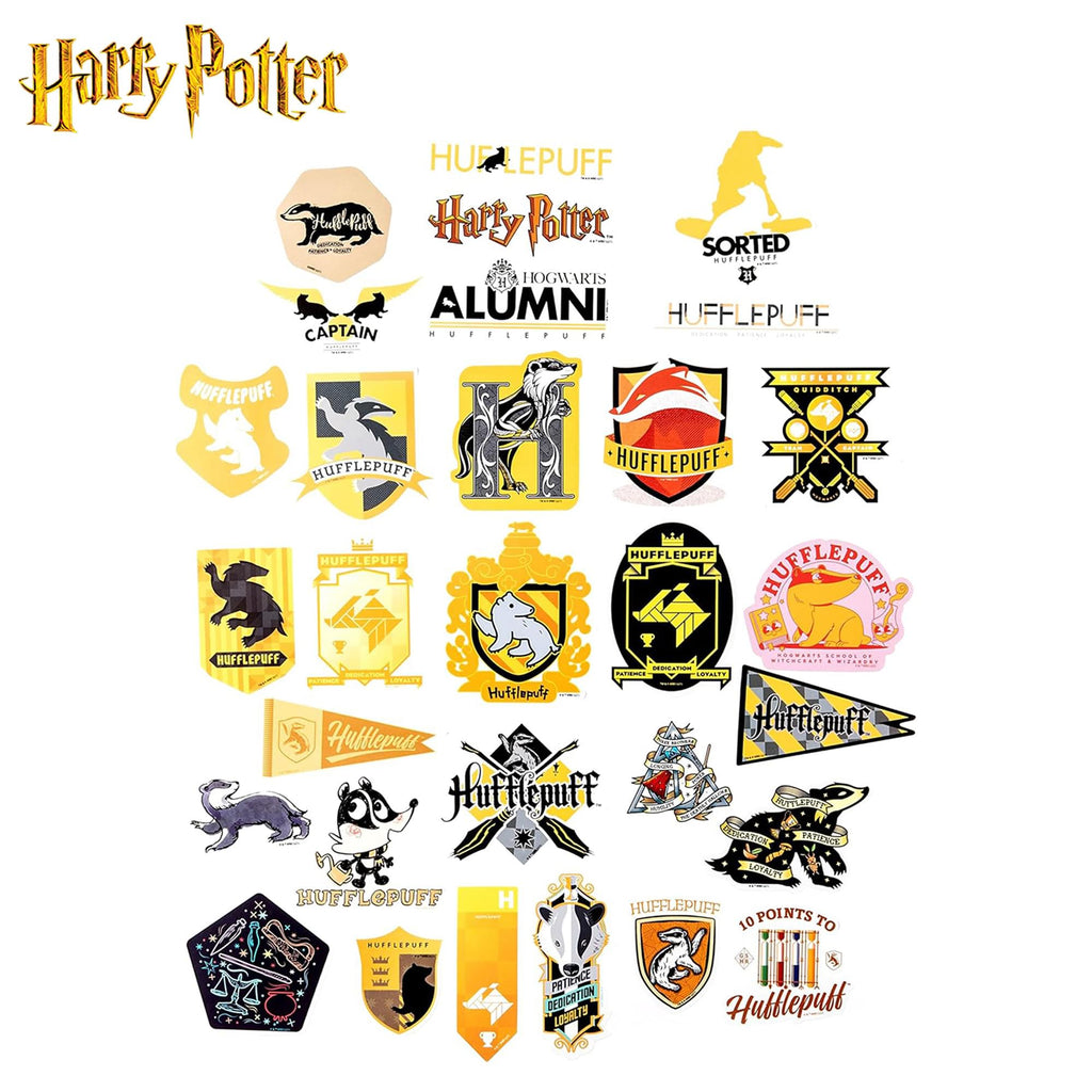 Harry Potter House Hufflepuff Vinyl Decal 60-Pack