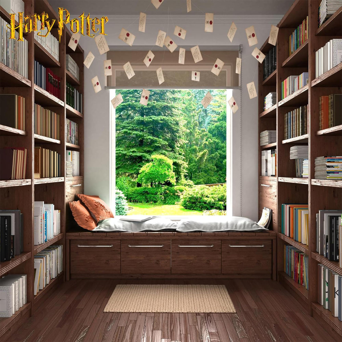 Harry Potter Floating Hogwarts Acceptance Letter Set Of 40