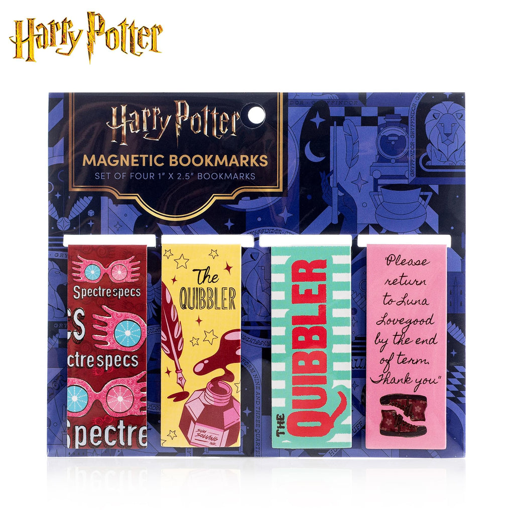 Harry Potter The Quibbler Magnetic Bookmark Set Of 4