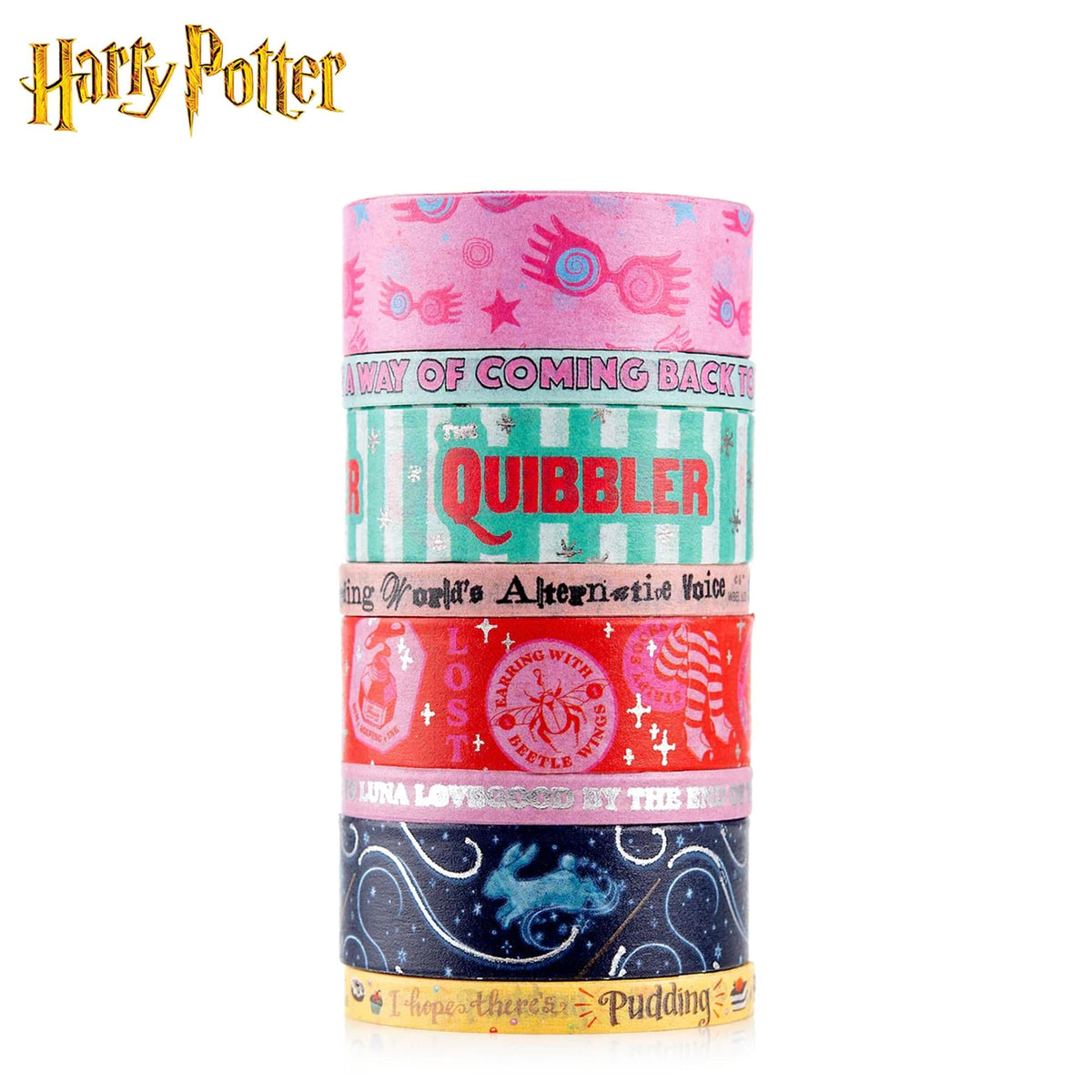 Harry Potter The Quibbler Washi Tape | Set of 8