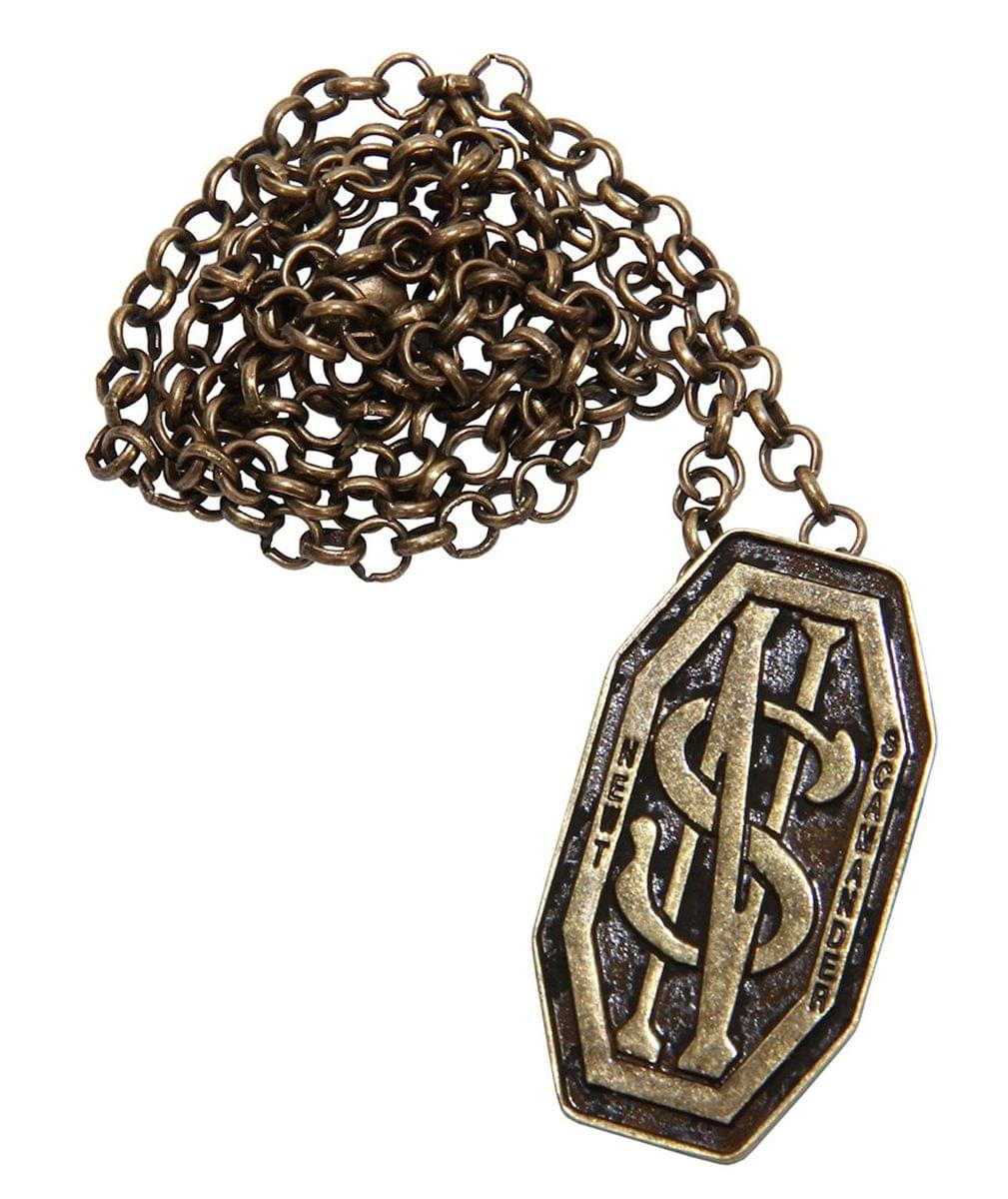 Fantastic Beasts Newt's Monogram Costume Pendant Pin with Chain