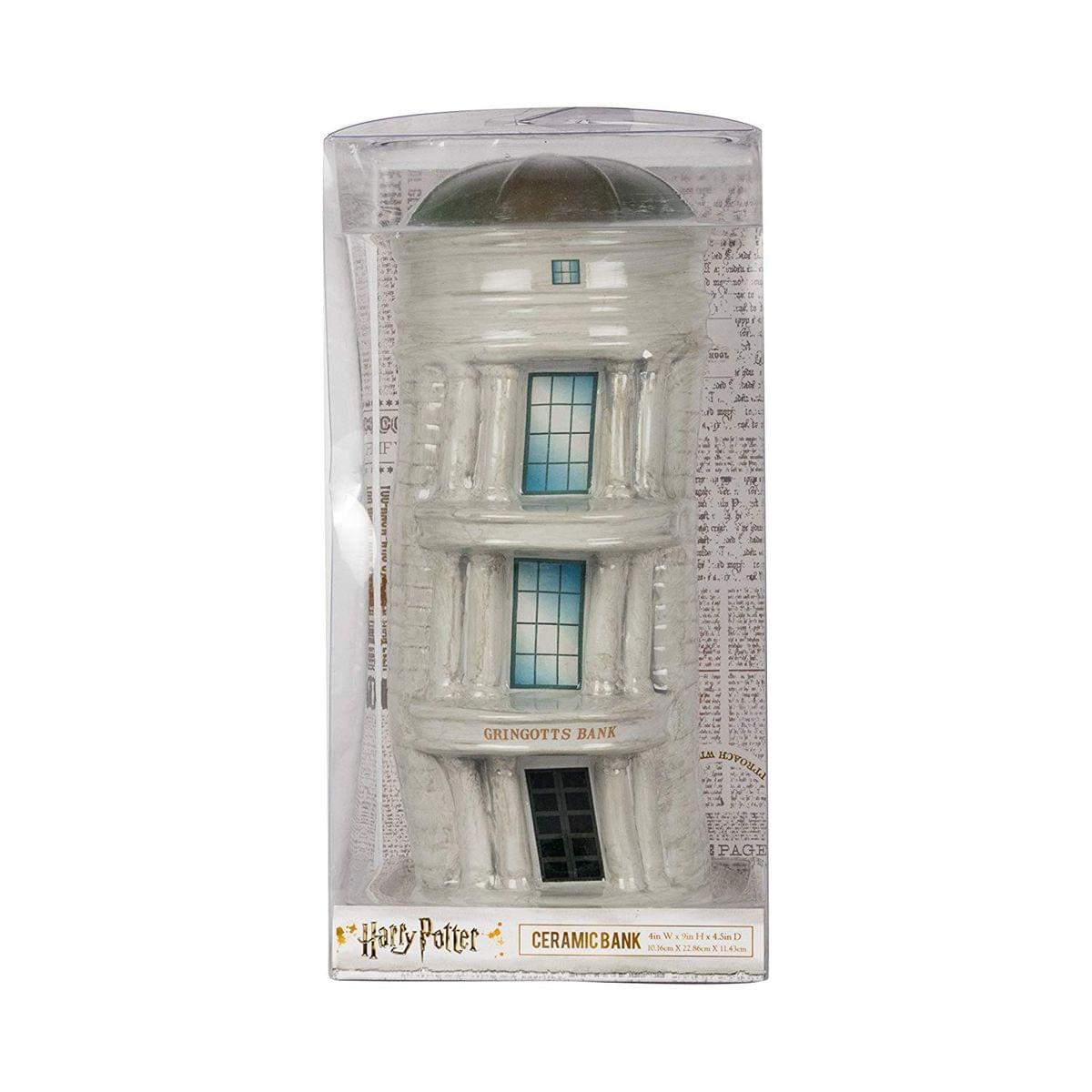 Harry Potter Gringotts 9-Inch Ceramic Coin Bank