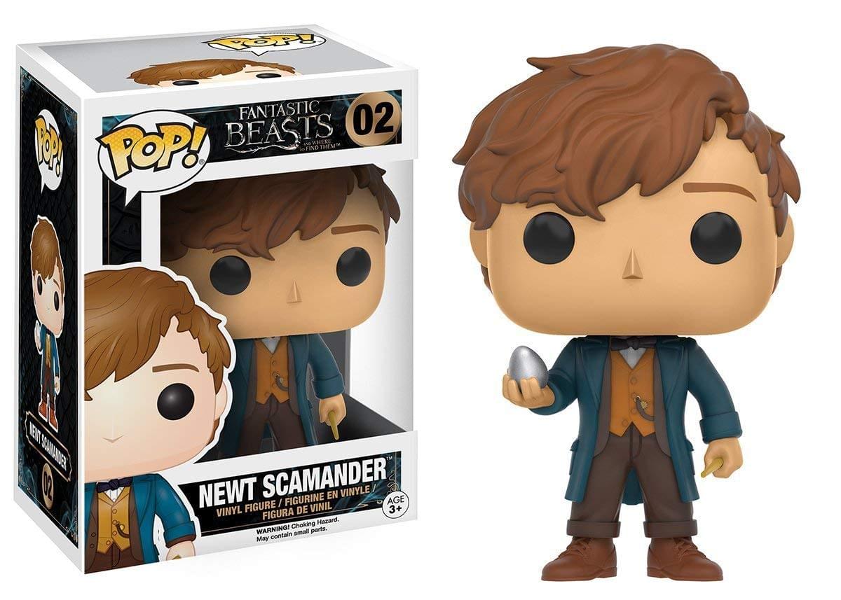 Funko POP! Fantastic Beasts Newt with Egg Vinyl Figure