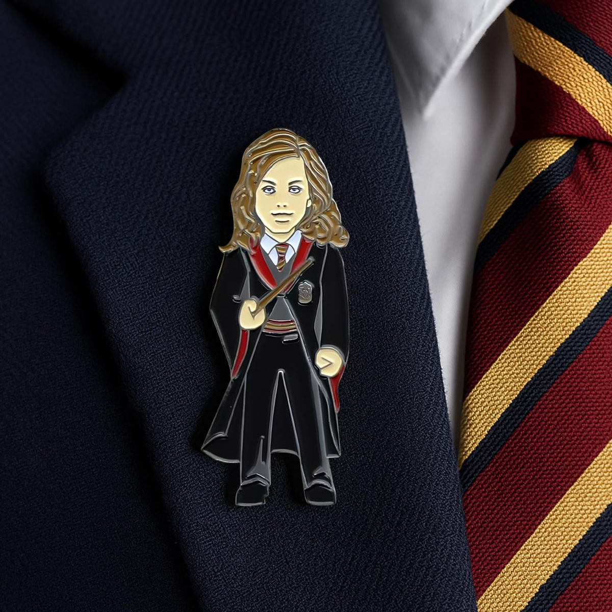 Harry Potter Hermione Granger in Hogwarts Robe Enamel Collector Pin