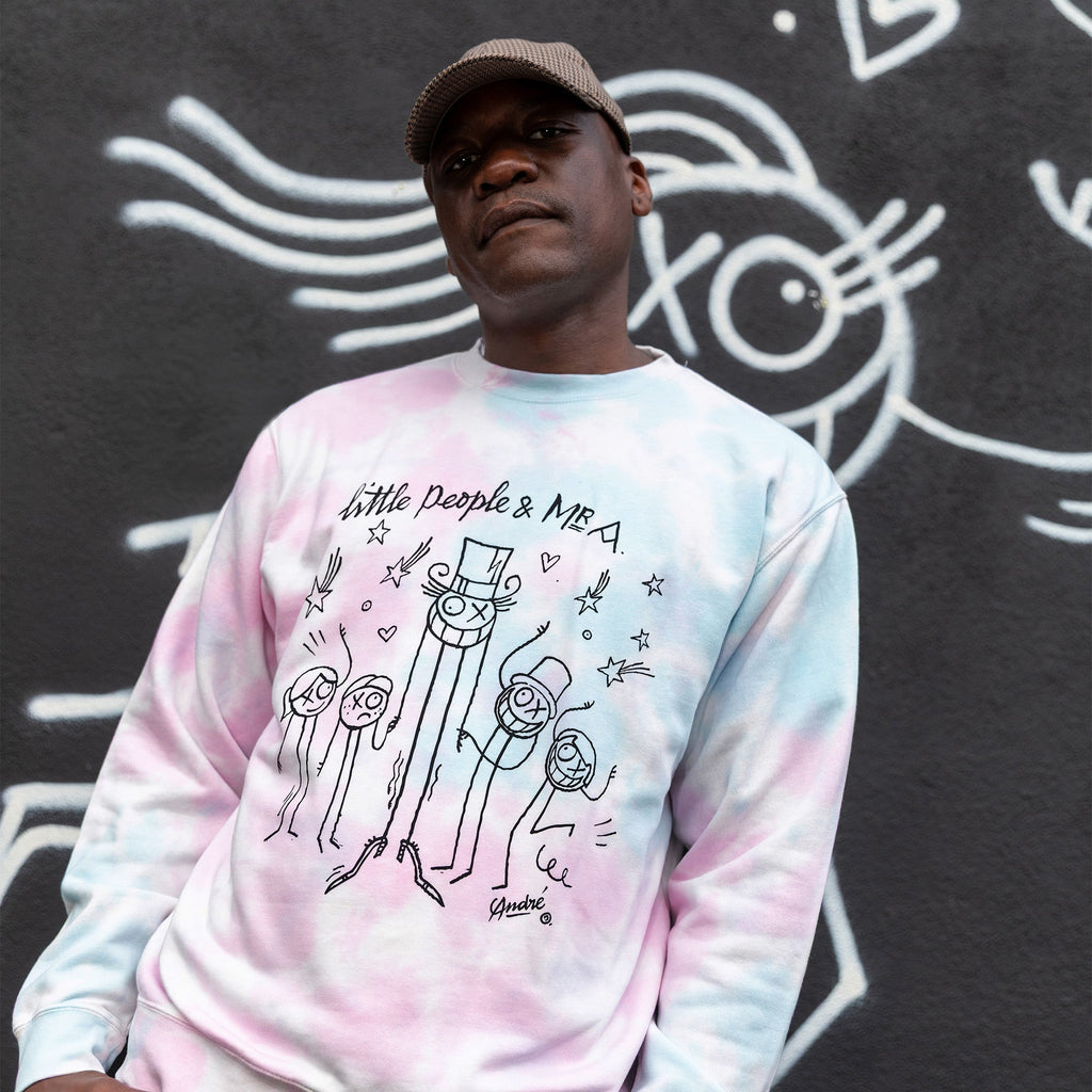 Fisher Price x André Saraiva Multi Tie Dye Sweatshirt