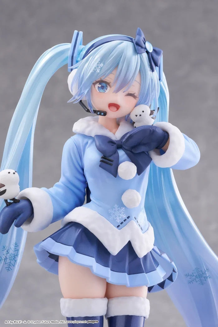 Taito Hatsune Miku Snow Miku 2012 All Stars PVC Figure 21 cm