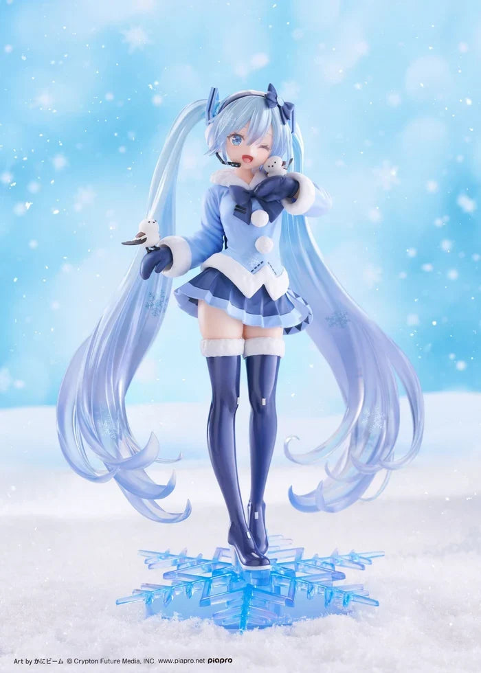 Taito Hatsune Miku Snow Miku 2012 All Stars PVC Figure 21 cm