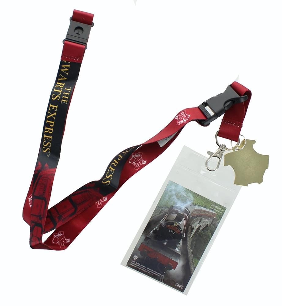 Harry Potter Hogwarts Express Lanyard w/ Charm