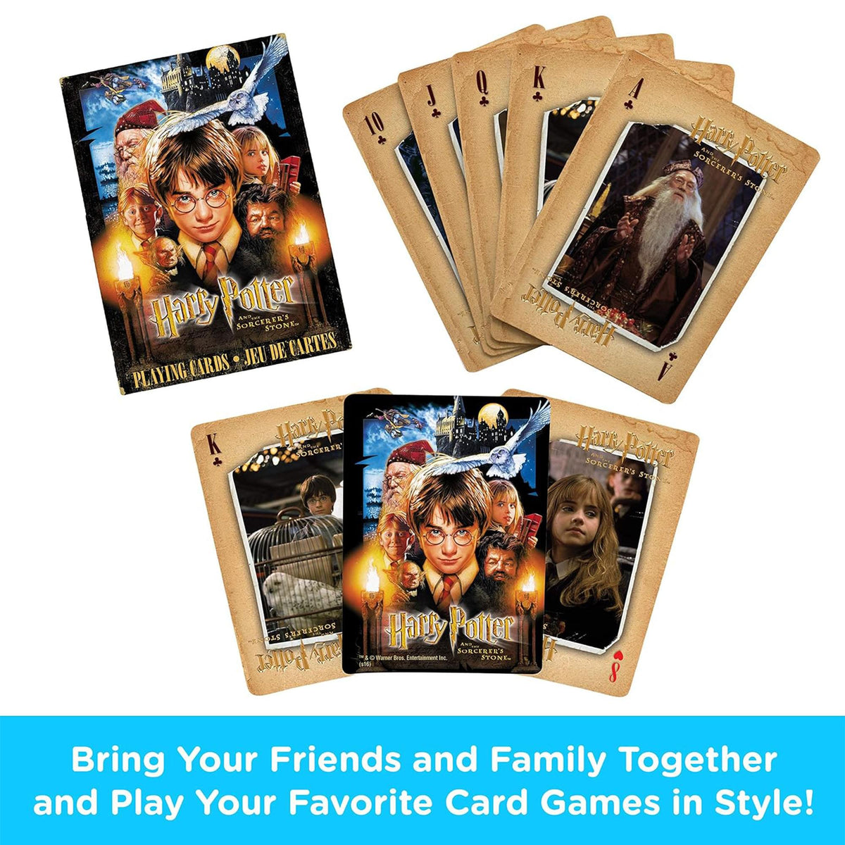 Harry Potter and the Sorcerer's Stone Playing Cards