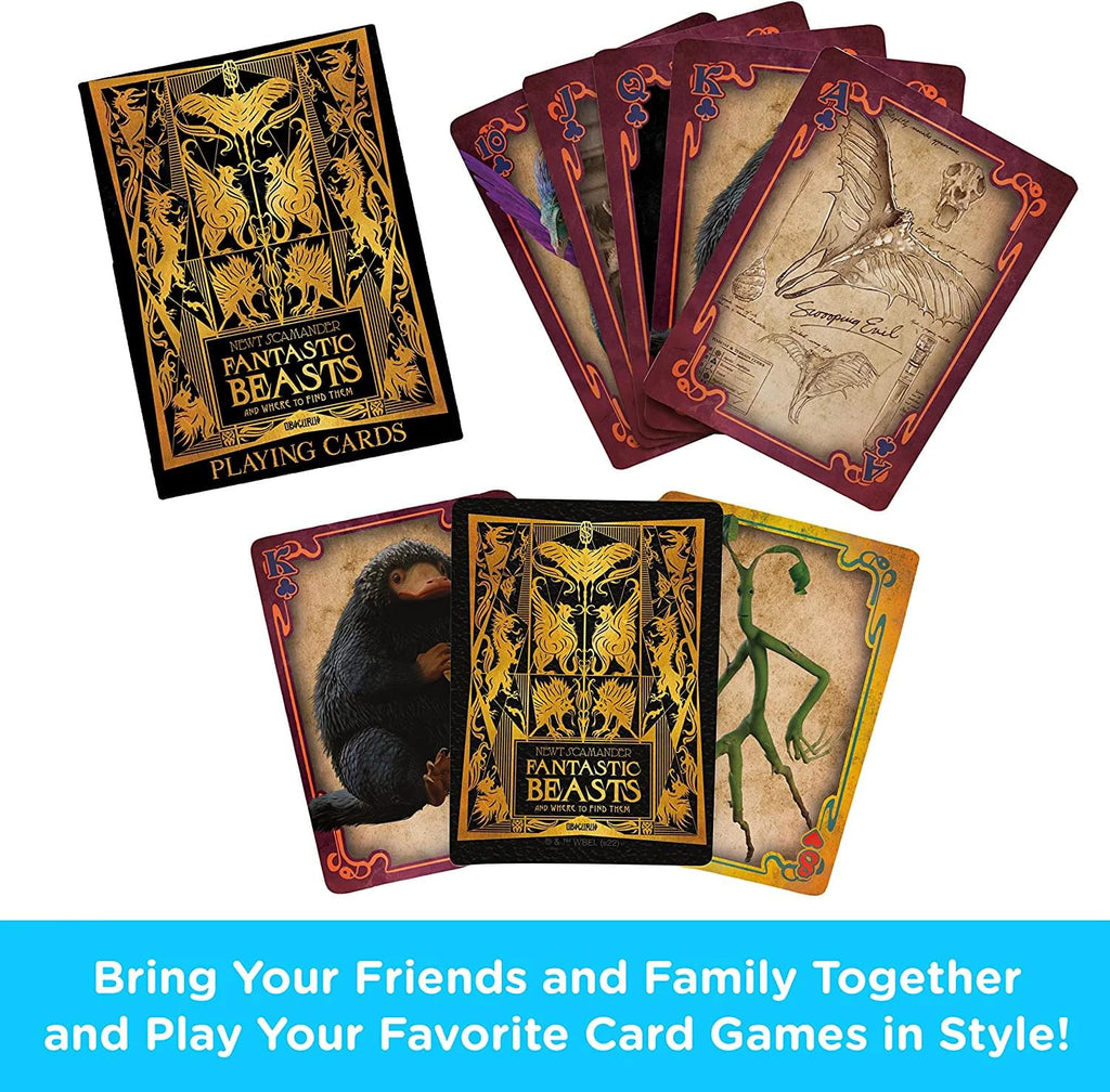 Fantastic Beasts Playing Cards