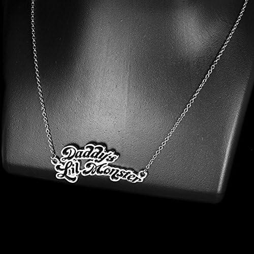 DC Comics Harley Quinn Daddy's Lil Monster Pendant Necklace