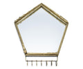 Harry Potter Wand Wall Mirror with Jewelry Hooks Storage Rack
