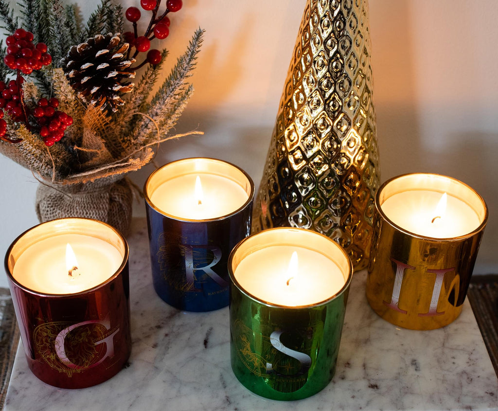 Harry Potter Hogwarts House 4-Piece Soy Candle Set