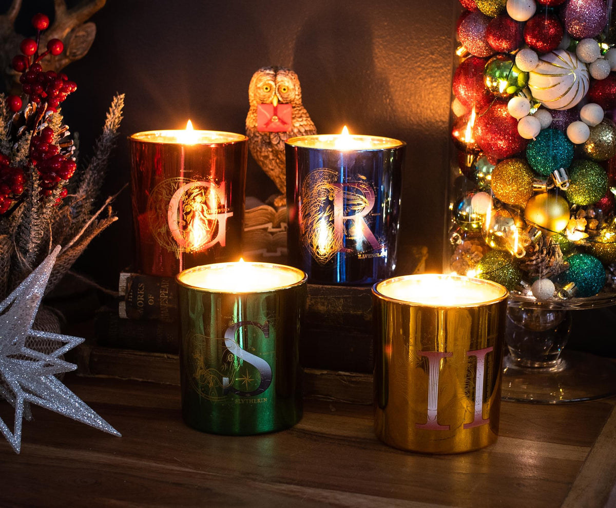 Harry Potter Hogwarts House 4-Piece Soy Candle Set
