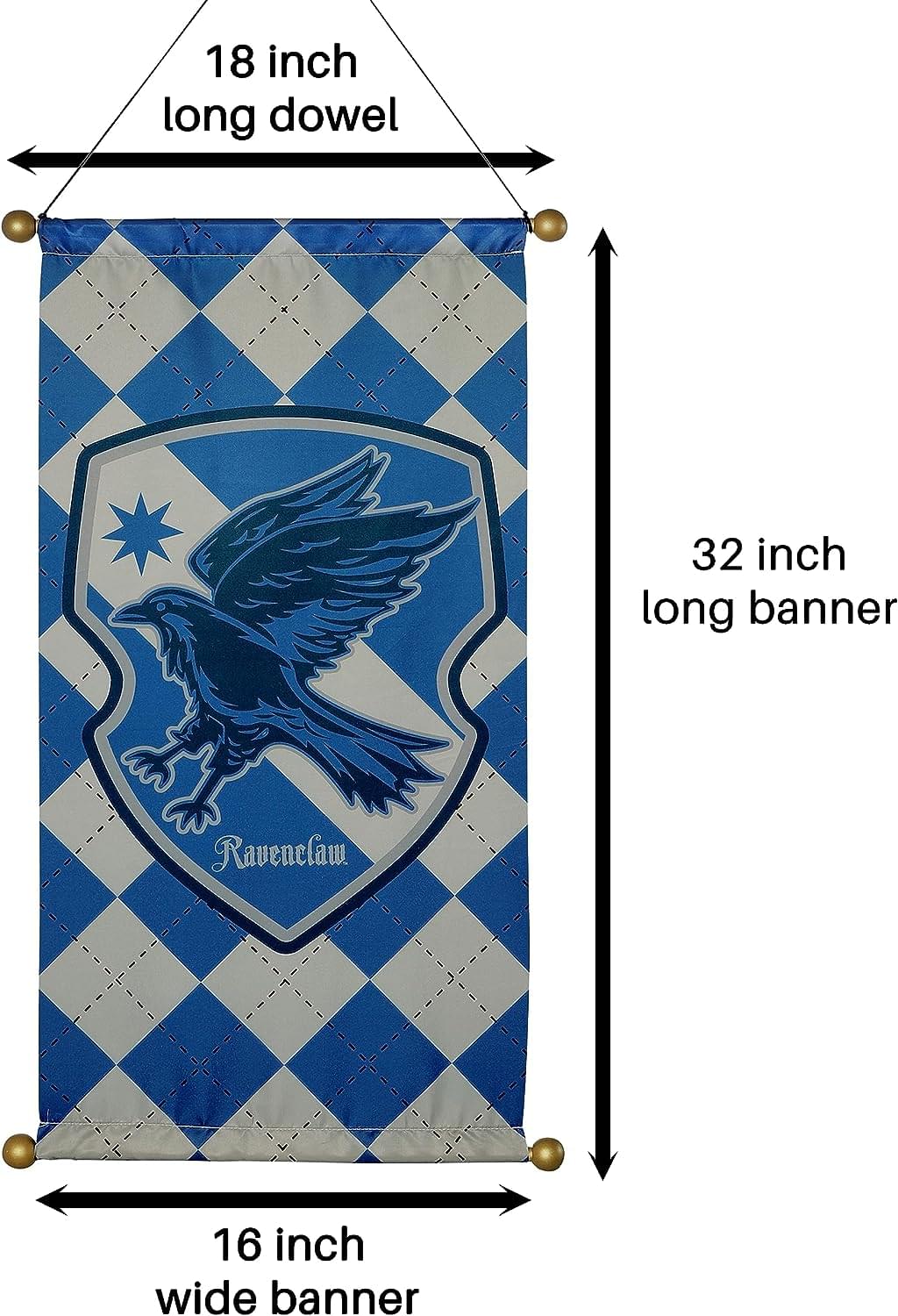 HP Ravenclaw House Banner 30"x18