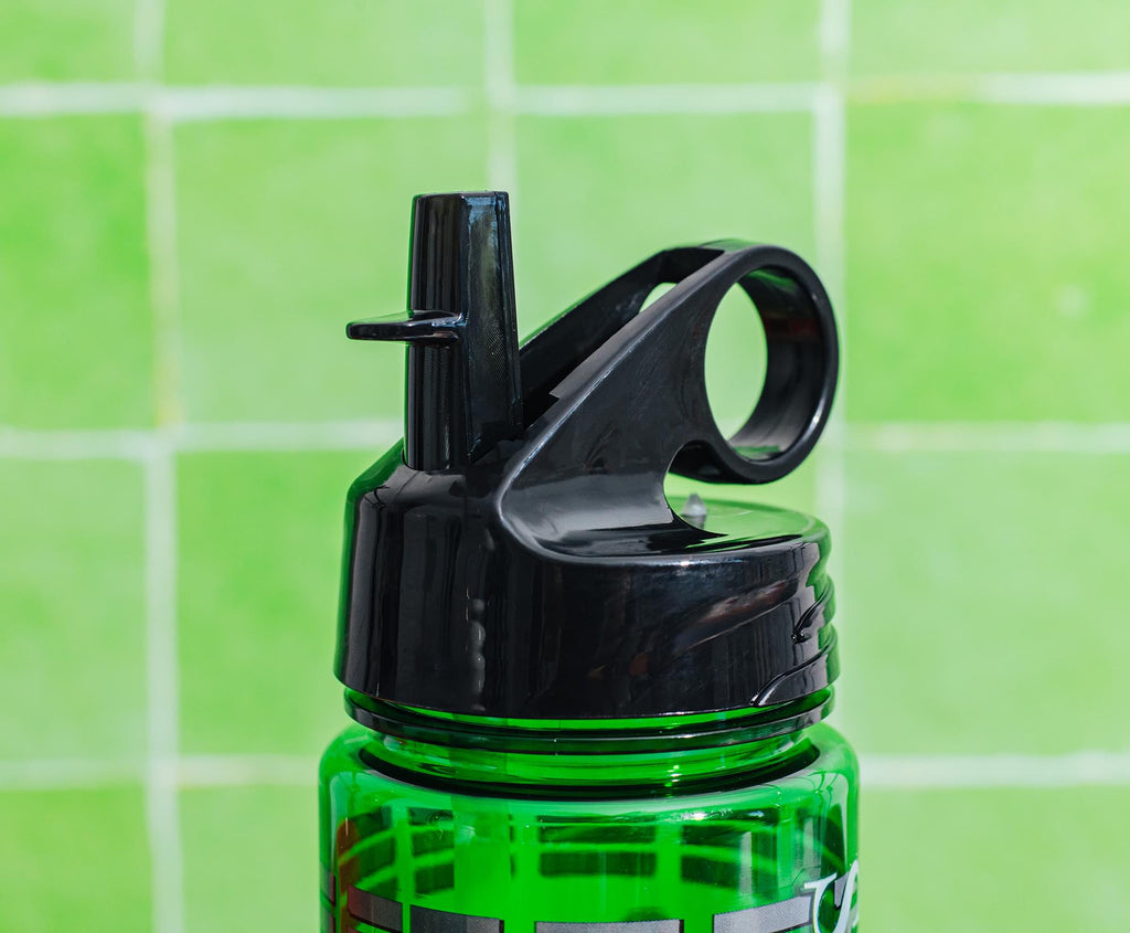 Harry Potter Slytherin Crest Water Bottle With Handle Lid | Holds 20 Ounces
