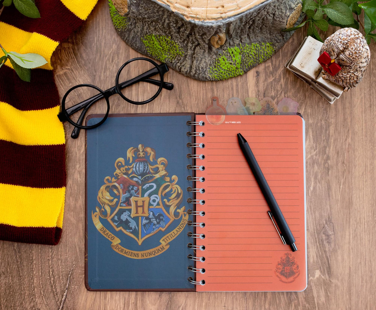 Harry Potter Anime Hogwarts 75-Page Spiral Notebook | 8 x 5 Inches