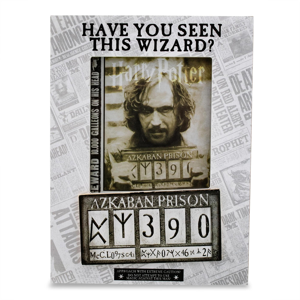 Harry Potter "Have You Seen This Wizard" Photo Frame | Holds 4 x 6 Inch Pictures