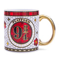 Harry Potter Platform 9 3/4 Electroplated Ceramic Mug | Holds 20 Ounces