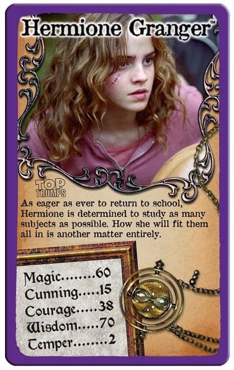 Harry Potter and the Prisoner of Azkaban Top Trumps Card Game