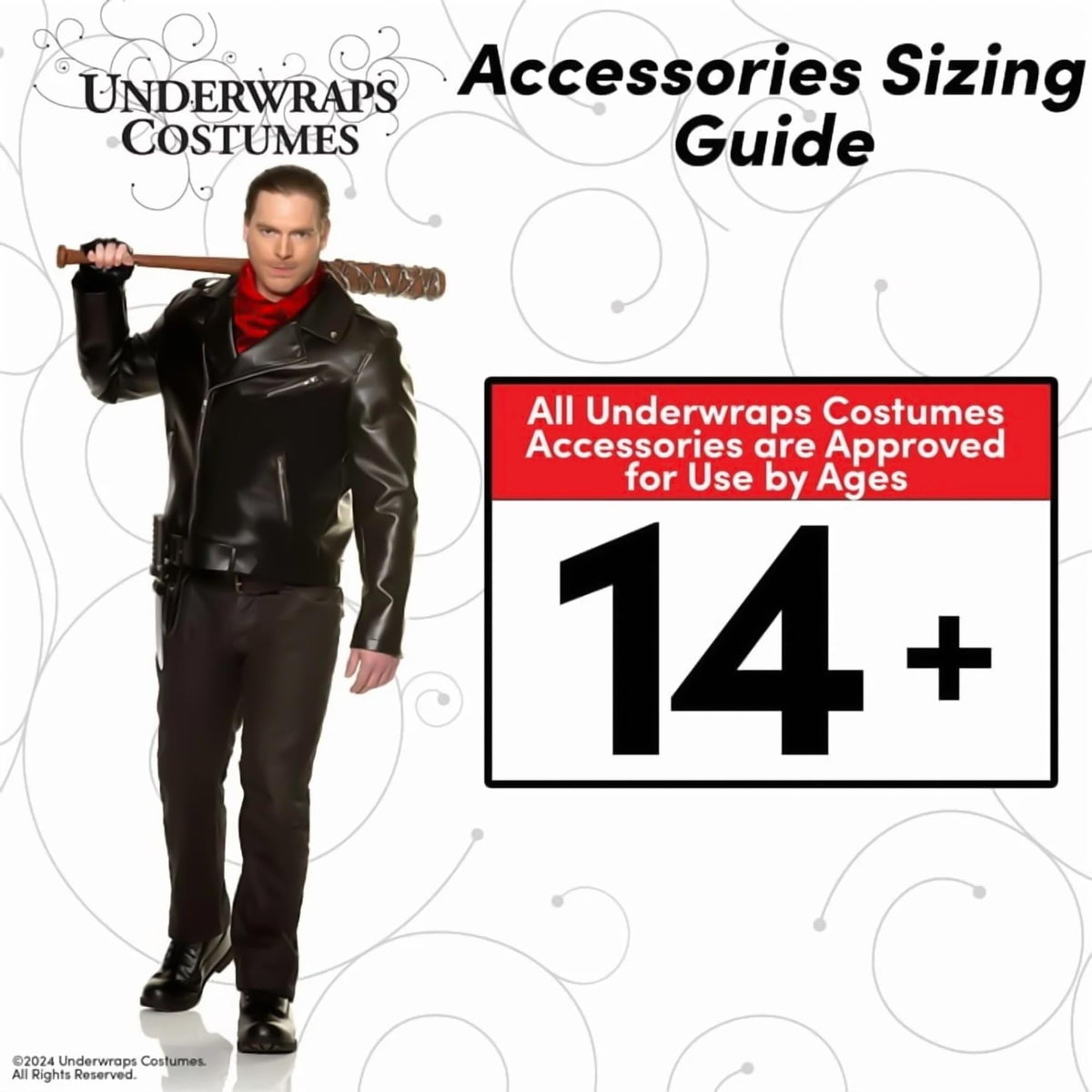 Wizard Magic Wand With Light and Sound Adult Costume Accessory