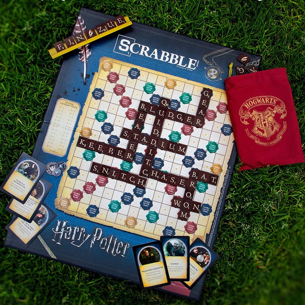 World of Harry Potter Scrabble Board Game | For 2-4 Players
