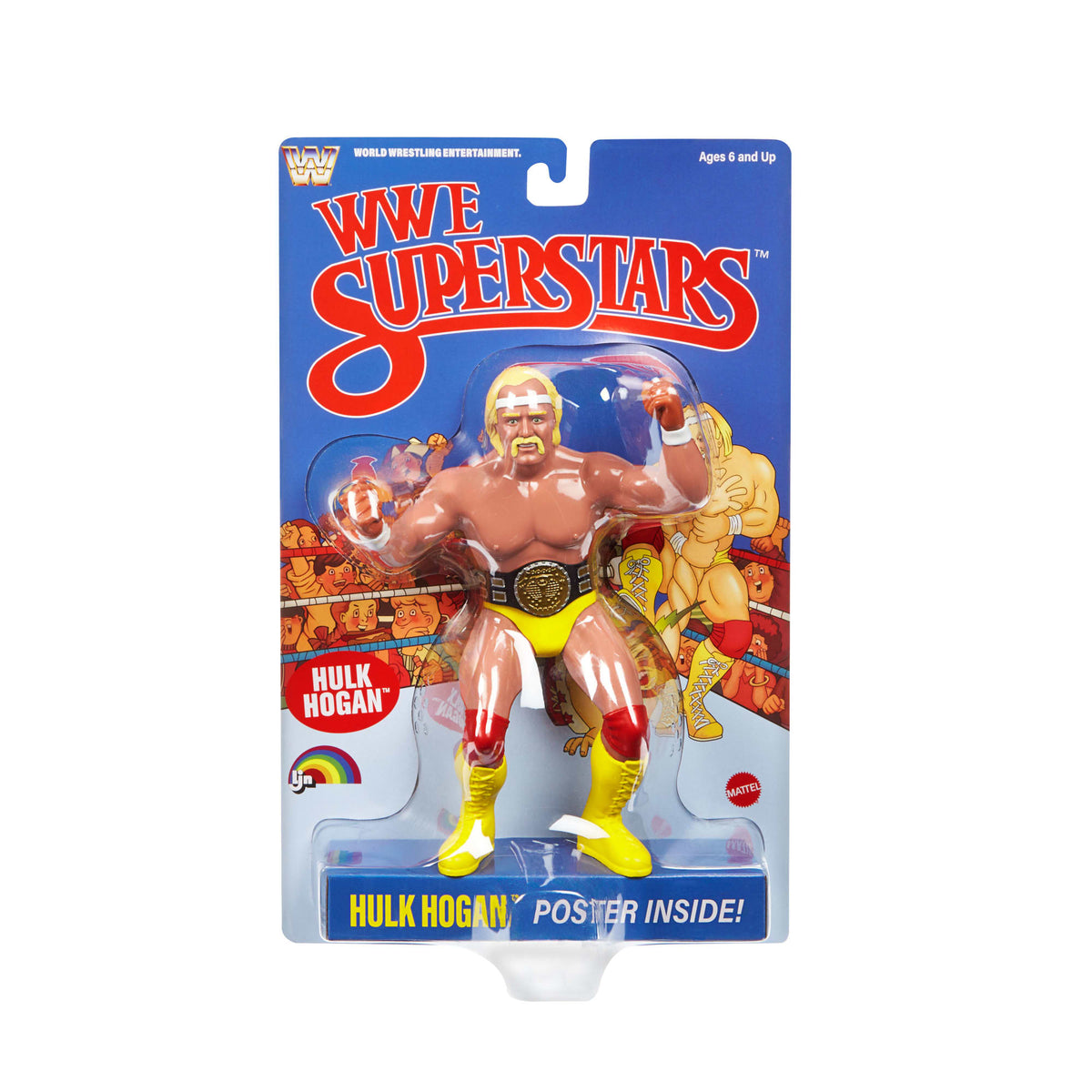 LJN WWE Superstars Hulk Hogan Action Figure