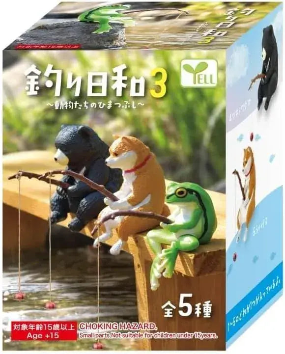 Aile Fishing Biyori 3 Animal Figures Box of 10 Collectibles