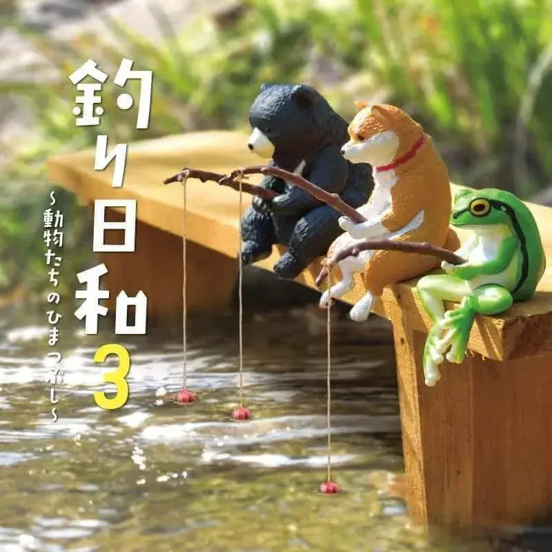 Aile Fishing Biyori 3 Animal Figures Box of 10 Collectibles
