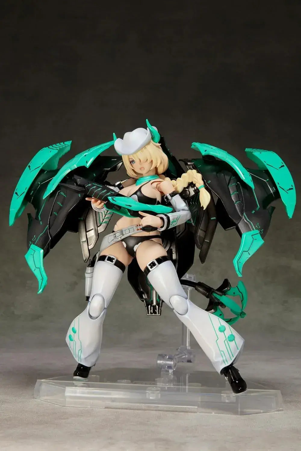 Alphamax DarkAdvent 0289 Alien Dress Cowgirl Model Kit Figure
