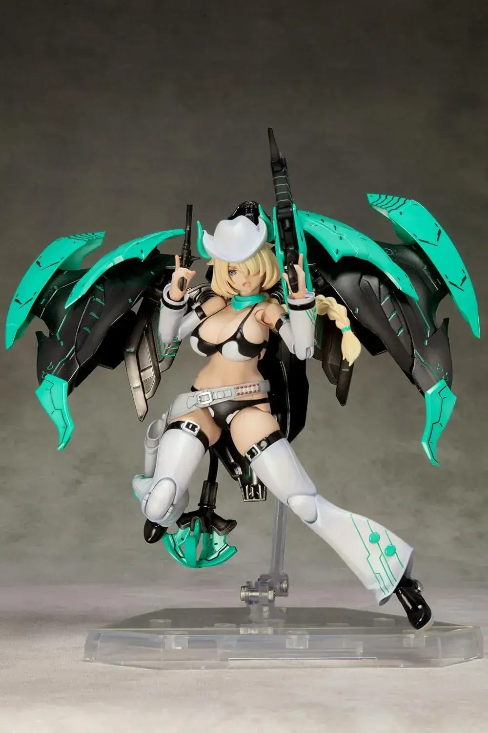 Alphamax DarkAdvent 0289 Alien Dress Cowgirl Model Kit Figure