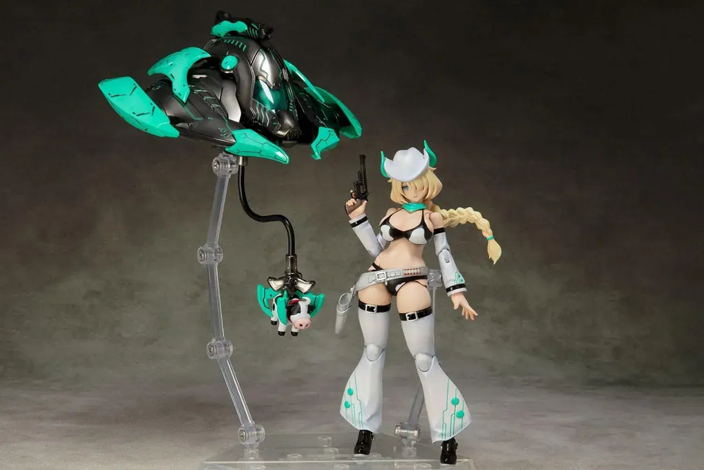 Alphamax DarkAdvent 0289 Alien Dress Cowgirl Model Kit Figure