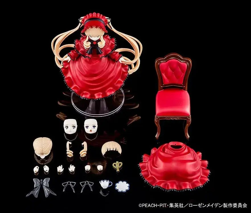 Annulus Rozen Maiden Crimson Movable Figure Model Kit 13 cm Tall