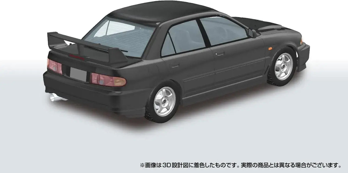 Aoshima Initial D Sudo Lancer Evolution III 1:24 Model Kit