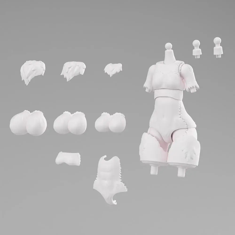 Aoshima Kemo Plastic Body Parts Set 01 Khaomany ABS Figure Model