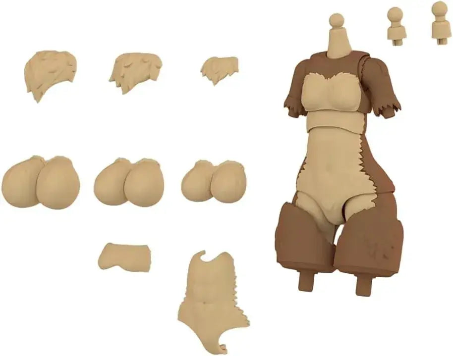 Aoshima Kemo Plastic Body Parts Set 01 Nihon Wolf ABS Model Kit