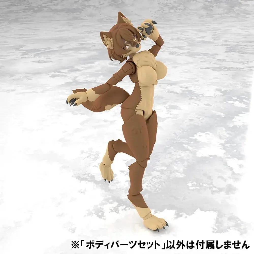 Aoshima Kemo Plastic Body Parts Set 01 Nihon Wolf ABS Model Kit