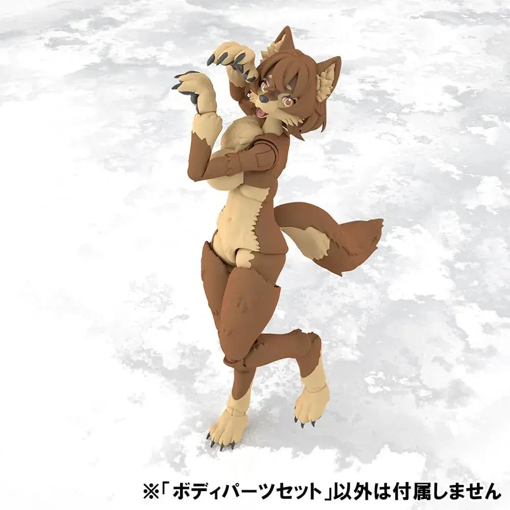 Aoshima Kemo Plastic Body Parts Set 01 Nihon Wolf ABS Model Kit