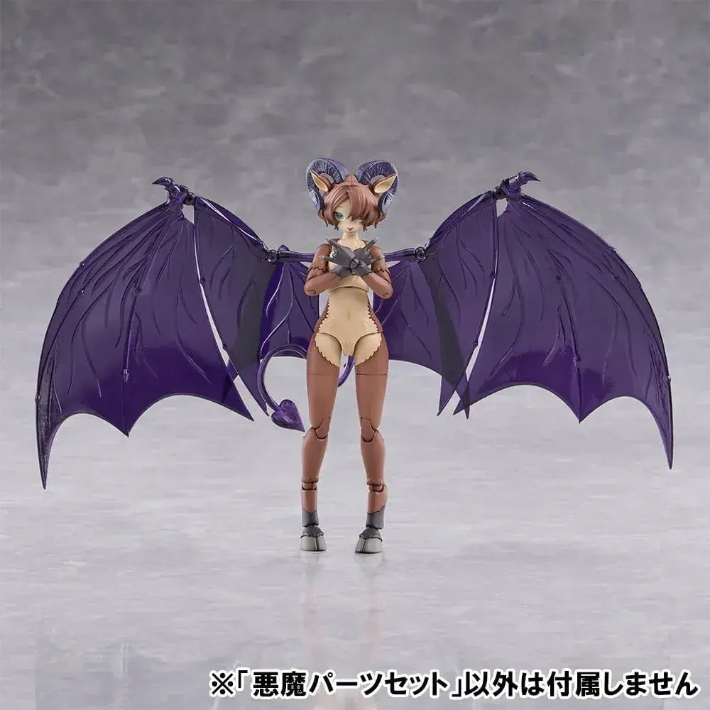 Aoshima Kemo Plastic Devil Parts Set Non Scale ABS Model Kit